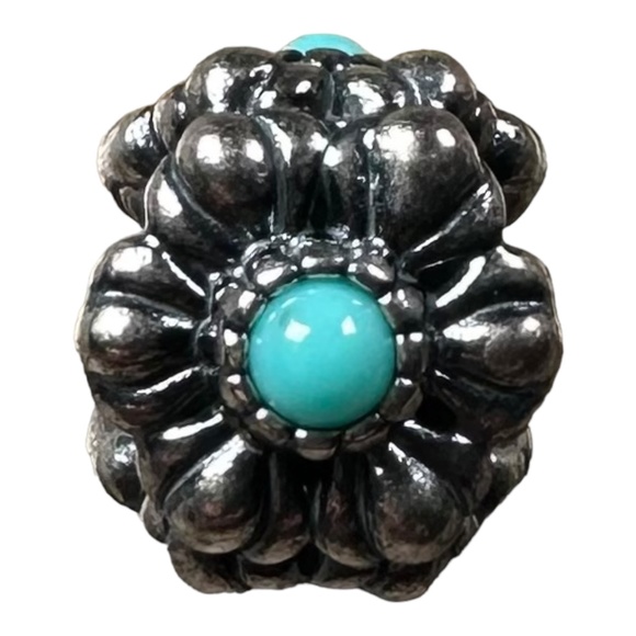 PANDORA Birthday Blooms December Charm 790580TQ - Picture 1 of 2